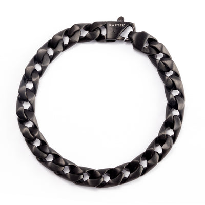 IP Black Chain Link Bracelet - Kartel