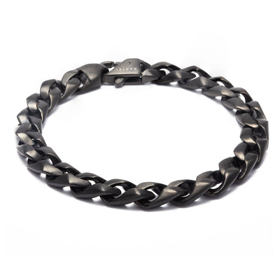 IP Black Chain Link Bracelet - Kartel