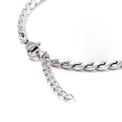 Kartel Silver Chain Link Bracelet - Kartel