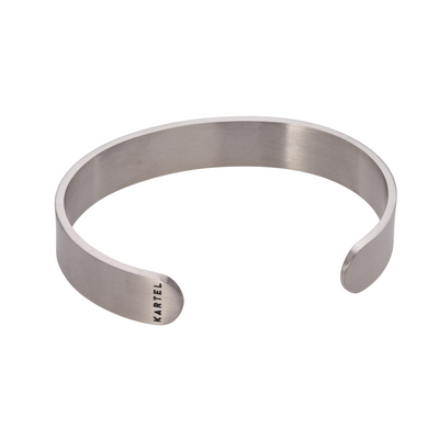 Brushed Stainless Steel Cuff - 4 Sizes - Kartel