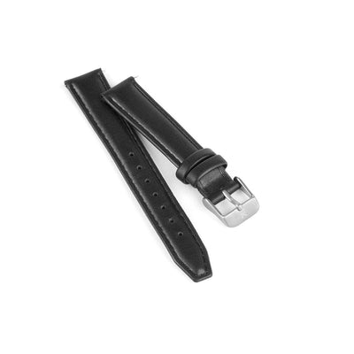 Black Stitched Leather Watch Strap - 16mm Width Watch Strap - Kartel Scotland