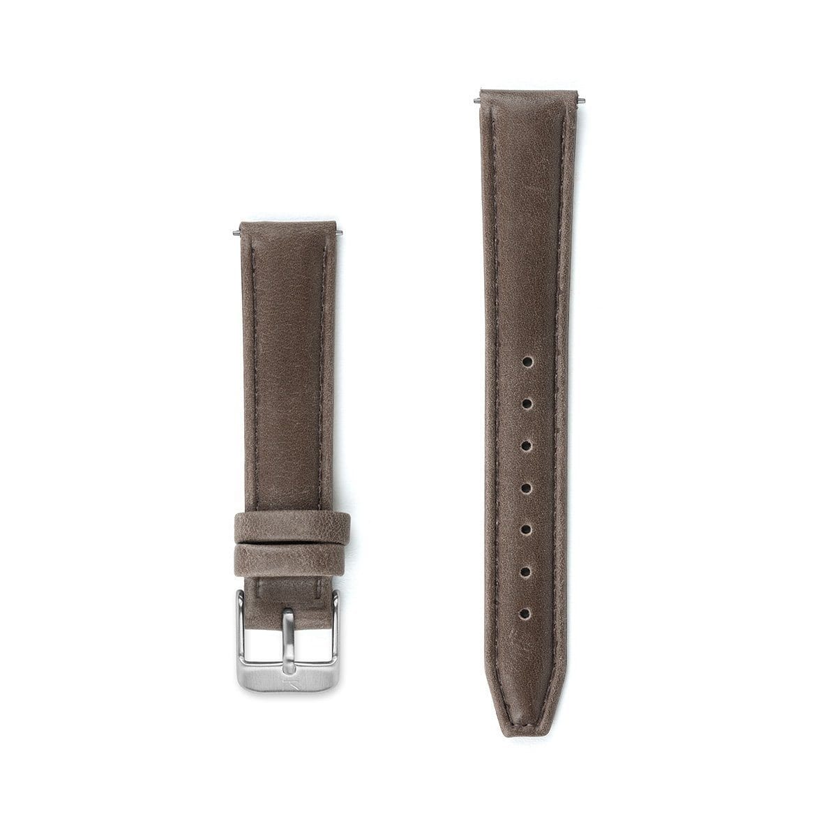 Brown Stitched Leather Watch Strap - 16mm Width Watch Strap - Kartel Scotland