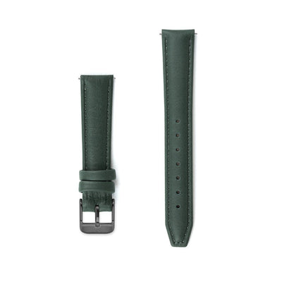 Green Leather Watch Strap - 16mm Width Watch Strap - Kartel Scotland
