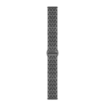 Black Metal Watch Strap - 20mm Width Watch Strap - Kartel Scotland