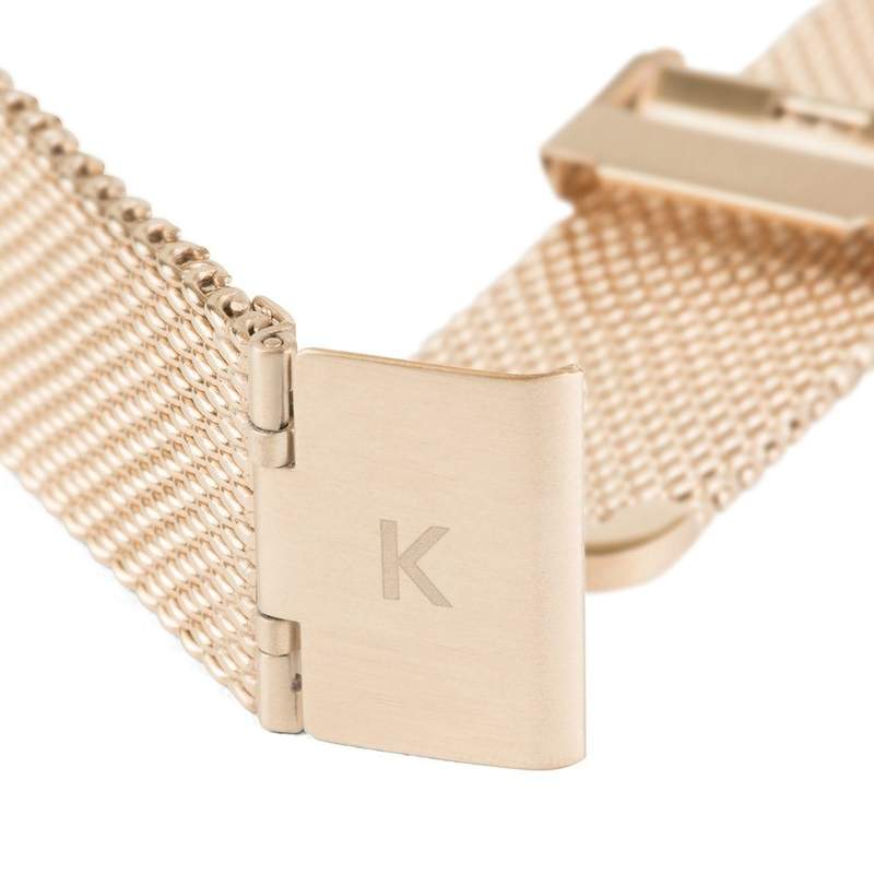 16mm Mesh Strap - Rose Gold