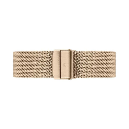 16mm Mesh Strap - Rose Gold