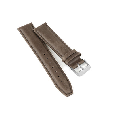 Brown Stitched Leather Watch Strap - 20mm Width Watch Strap - Kartel Scotland