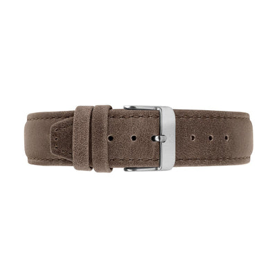 Brown Stitched Leather Watch Strap - 20mm Width Watch Strap - Kartel Scotland