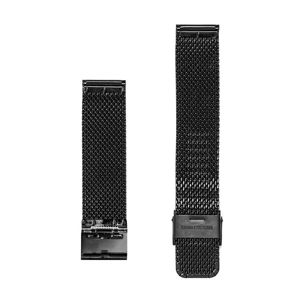 Black Chain Mesh Watch Strap - 20mm Width Watch Strap - Kartel Scotland