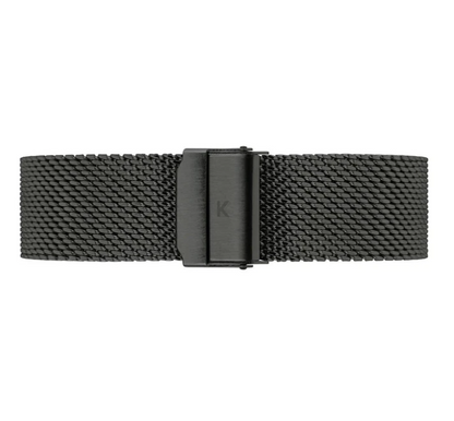 16mm Mesh Strap - Gun Metal