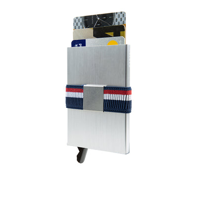 Silver Metal Credit Card Holder - Kartel