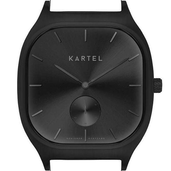 SINCLAIR CASE - BLACK/BLACK Watch Case - Kartel Scotland